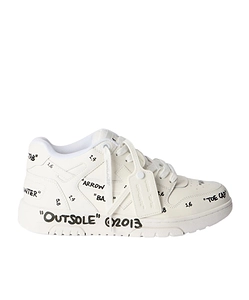 Quotation Leather Out Of Office Trainers