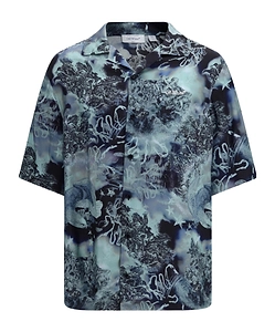 Printed Bowling Shirt