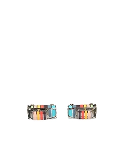 Paul Smith Artist Stripe Mini Cufflinks