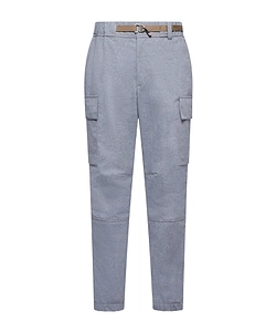 Moncler Grenoble Logo-Patch Belted Trousers