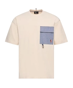 Moncler Grenoble Logo Patch Crewneck T-Shirt