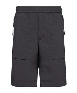 Moncler Grenoble Logo Patch Drawstring Shorts