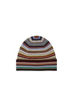 Paul Smith Striped Intarsia-Knitted Beanie