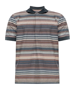Paul Smith Striped Short Sleeve Polo Shirt