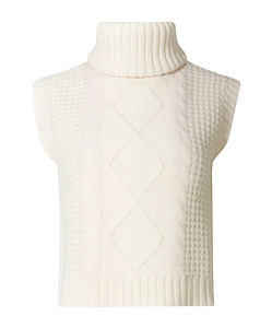 Perfect Moment Crystal Knitted Vest