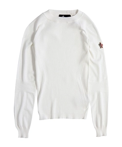 Moncler Grenoble Ribbed Crewneck Knitted Jumper