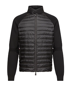 Moncler Grenoble Tricot Quilted Cardigan
