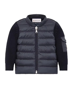Moncler Enfant Padded Zip-Up Cardigan