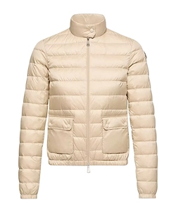 Moncler Lans Zip-Up Short Padded Jacket