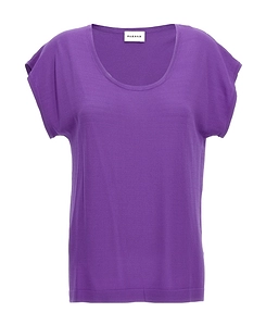 T-Shirt With Round Neck And Short Sleeves