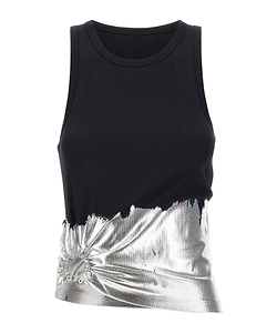 Rabanne Brushstroke Asymmetric Top