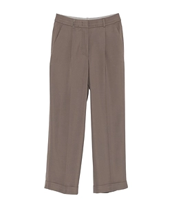 Peserico Cuffed Straight-Leg Pants