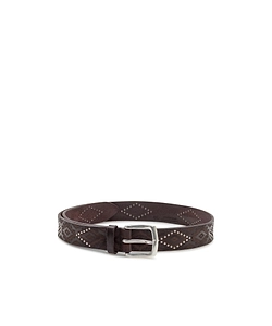 Orciani Studded Pattern Belt