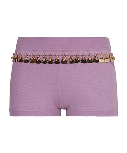 Paco Rabanne Knit Mini Shorts