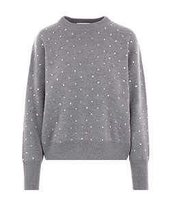 Paco Rabanne Embellished Crewneck Pullover