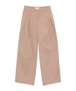 Front-Pleat Trousers