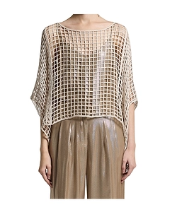 Peserico Aurea Openwork Knitted Jumper