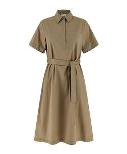 Peserico Belted Shirt Dress