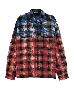 Palm Angels Checked Long-Sleeved Shirt