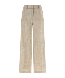 Peserico Lamé Wide-Leg Pants