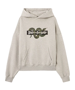 Palm Angels Logo Printed Hoodie