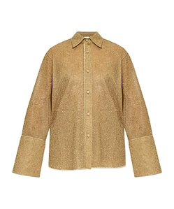 OsÉRee Lumiere Flared-Sleeve Shirt