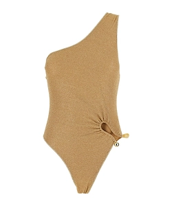 OsÉRee LumiÈRe Embellished One Shoulder Maillot