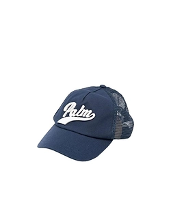Logo-Embroidered Mesh-Panel Cap