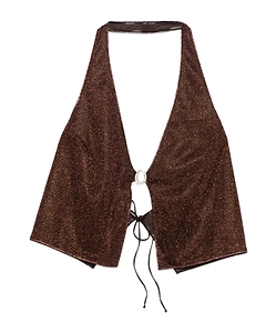 OsÉRee Lurex Thread Top