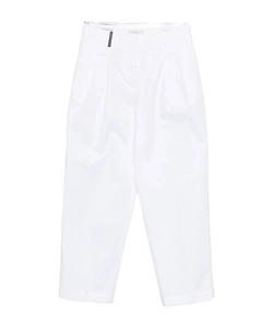 Pleated-Details Trousers