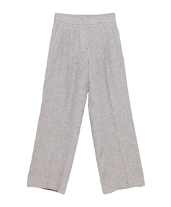 Peserico Belted Wide-Leg Pants
