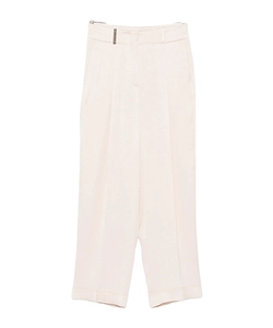 Pleated Flared Trousers
