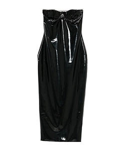 Strapless Midi Dress