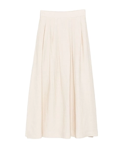 Pleated Maxi Skirt