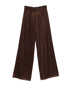 OsÉRee Lurex Wide-Leg Pants