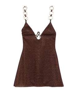 V-Neck Mini Dress