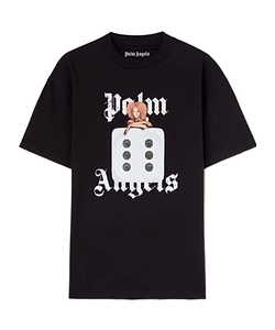 Palm Angels Holly Pin-Up Drop Shoulder T-Shirt