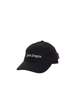 Palm Angels Kids Logo Embroidered Baseball Cap