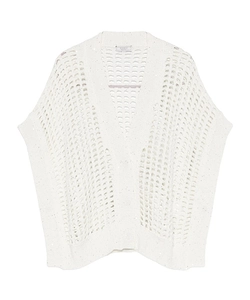 Sequin-Embellishment Vest