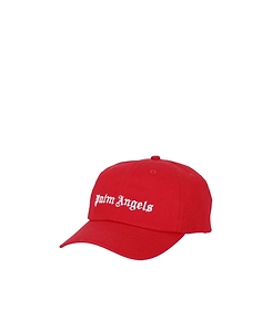 Palm Angels Kids Logo Embroidered Baseball Cap