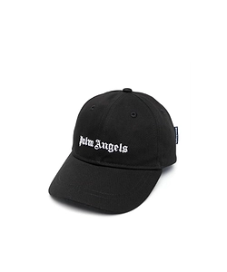 Palm Angels Kids Logo Embroidered Baseball Cap