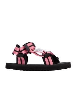 Palm Angels Kids Logo Patch Open Toe Sandals