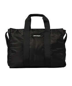 Palm Angels Kids Logo Patch Top Handle Bag