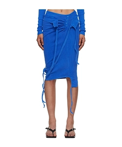 Knee-Length Rib Skirt