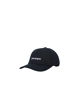 Palm Angels Logo Embroidered Baseball Cap