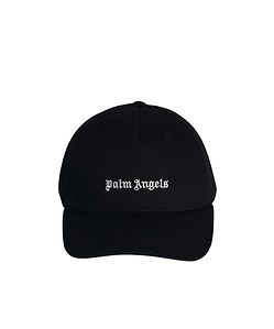 Palm Angels Logo Embroidered Baseball Cap