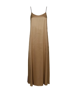 Peserico Embellished Strap Maxi Dress