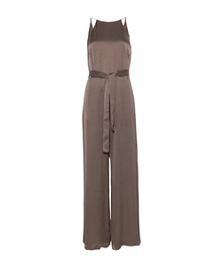 Peserico Belted Wide-Leg Jumpsuit