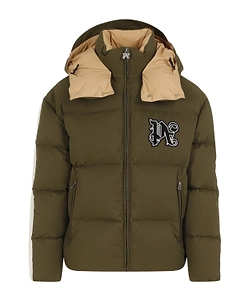 Palm Angels Monogram Patch Track Down Jacket