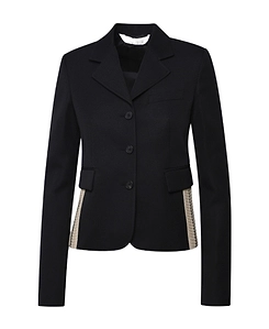 Palm Angels Stripe Detailed Fitted Blazer
